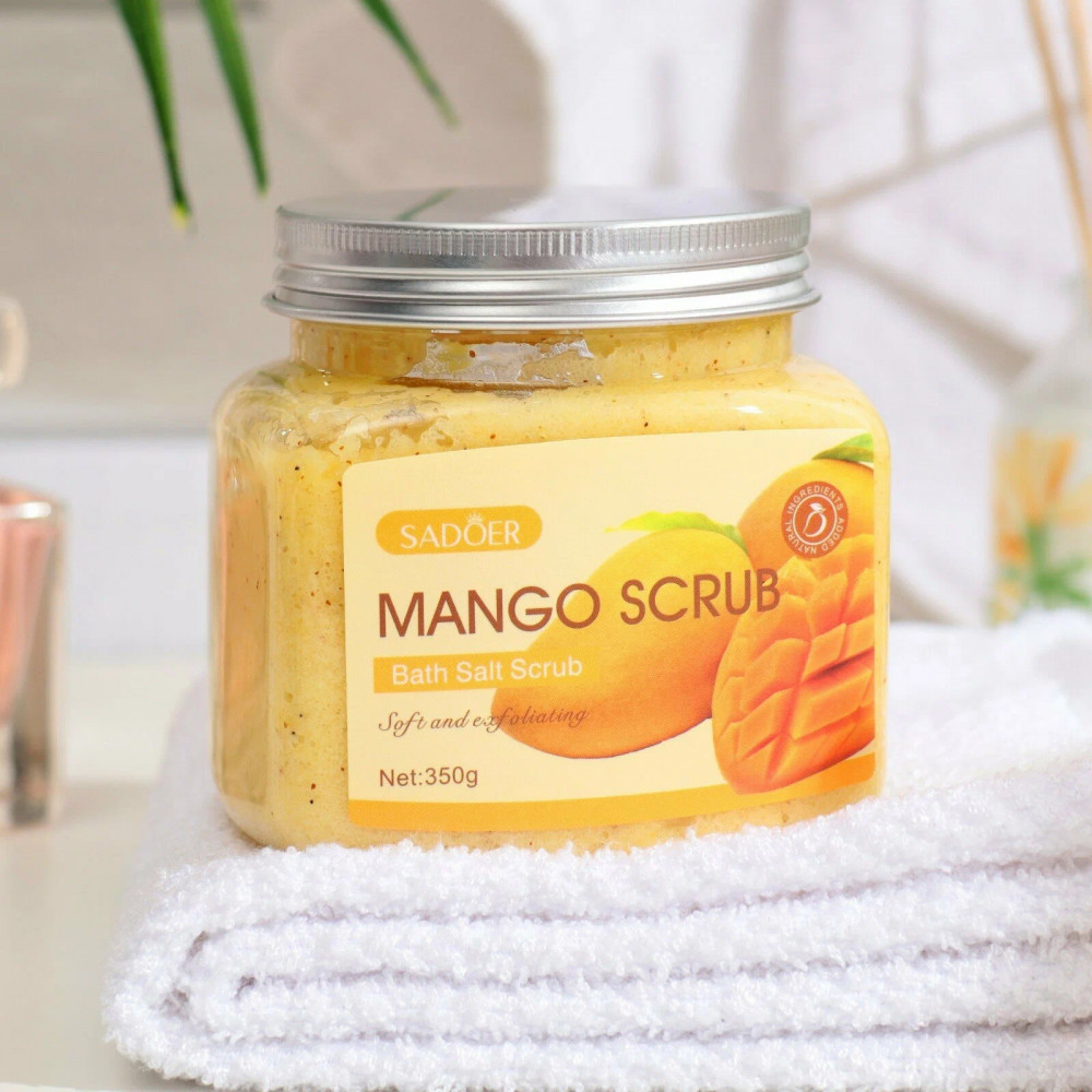 Скраб для тела с экстрактом манго «Bath Salt Scrub» | SADOER