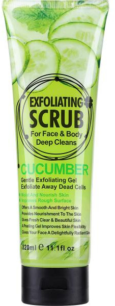 Скраб для лица и тела «Exfoliating Scrub Cucumber» | Wokali