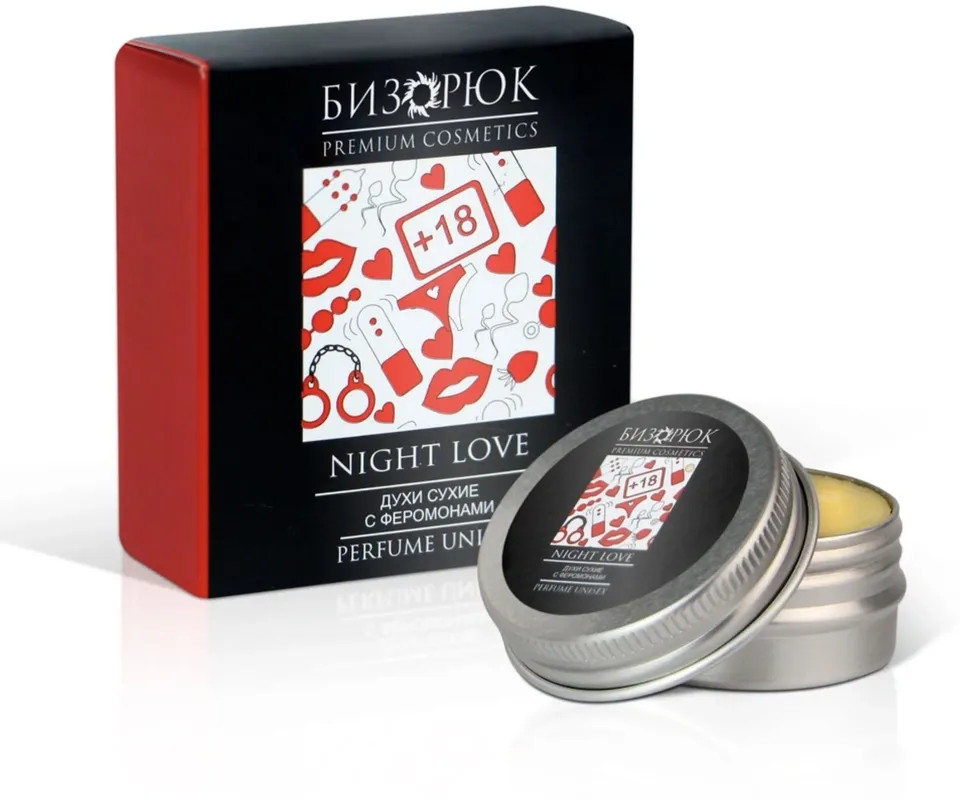 Духи сухие с феромонами «Night Love» | Бизорюк