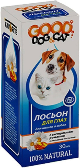 Лосьон для глаз для кошек и собак