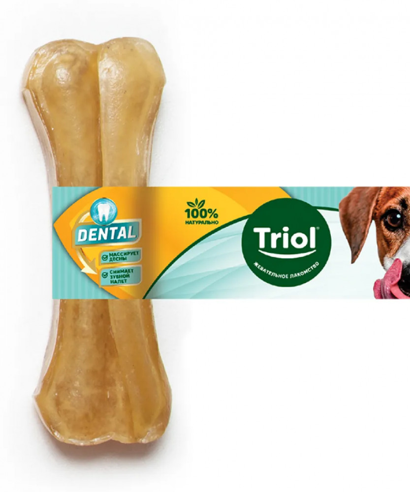 Лакомство для собак «Косточка жевательная» | Dental | Triol