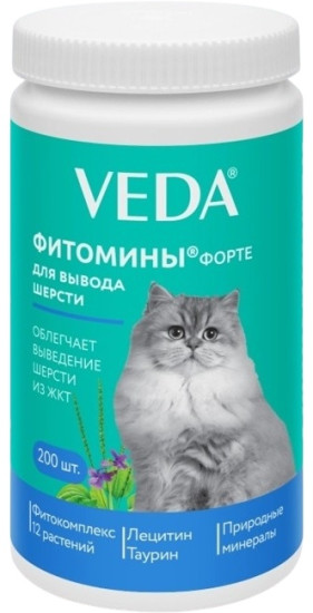Витамины для вывода шерсти кошек