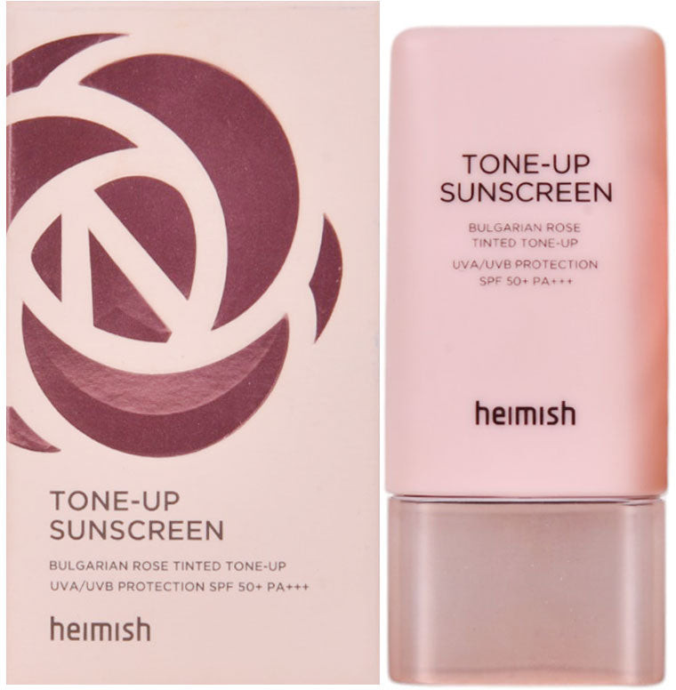 Крем для лица солнцезащитный тонирующий SPF50+ «Bulgarian Rose Tinted Tone-up Sunscreen» | Heimish