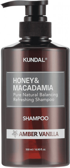 Шампунь для волос безсульфатный «Honey & Macadamia: Amber Vanilla» | Kundal