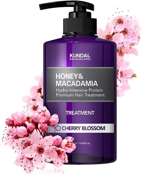 Кондиционер для волос безсульфатный «Honey & Macadamia: Cherry Blossom» | Kundal