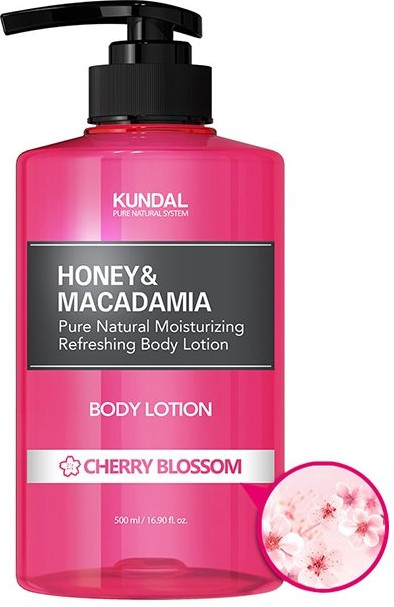 Лосьон для тела «Honey & Macadamia Pure Body Lotion Cherry Blossom» | Kundal