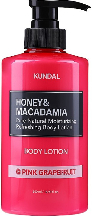 Лосьон для тела «Honey & Macadamia Pure Body Lotion Pink Grapefruit» | Kundal