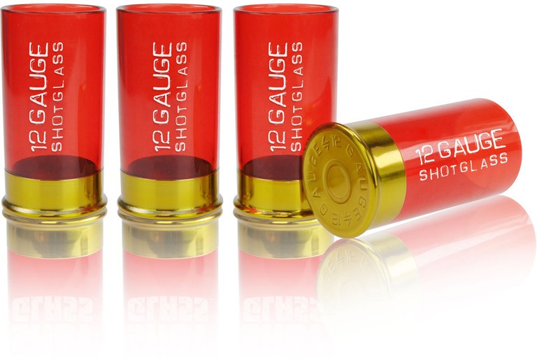 Набор рюмок «12 Gauge», 4 штуки | Mustard