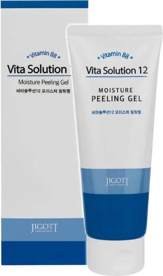 Увлажняющий пилинг-гель «Vita Solution 12 Moisture Peeling Gel» | Jigott