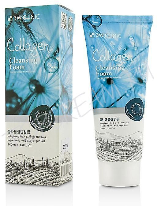 Пенка для умывания с коллагеном «Collagen Cleansing Foam» | 3W CLINIC