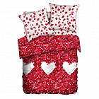 Комплект постельного белья «Лепестки роз» (арт. 11626, 1,5-спальный, биокомфорт, 2 наволочки 70х70)