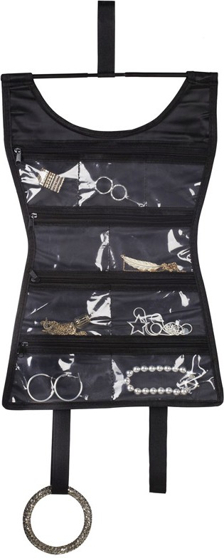 Органайзер для украшений «Little dress мини», черный | Umbra