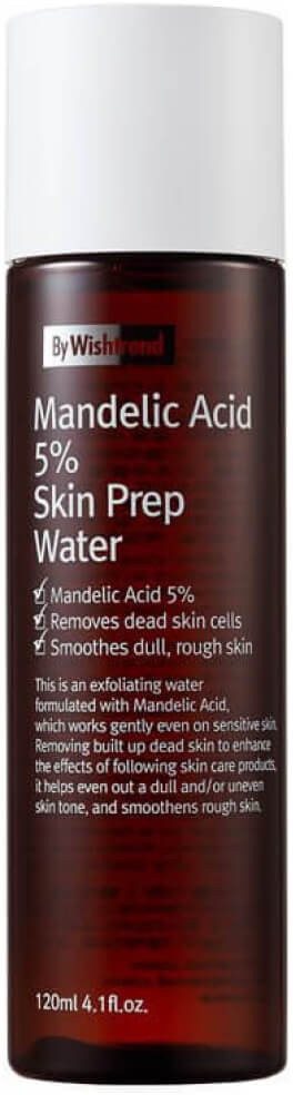 Тоник-эксфолиант мягкий с миндальной кислотой «Mandelic Acid 5% Prep Water» | By Wishtrend