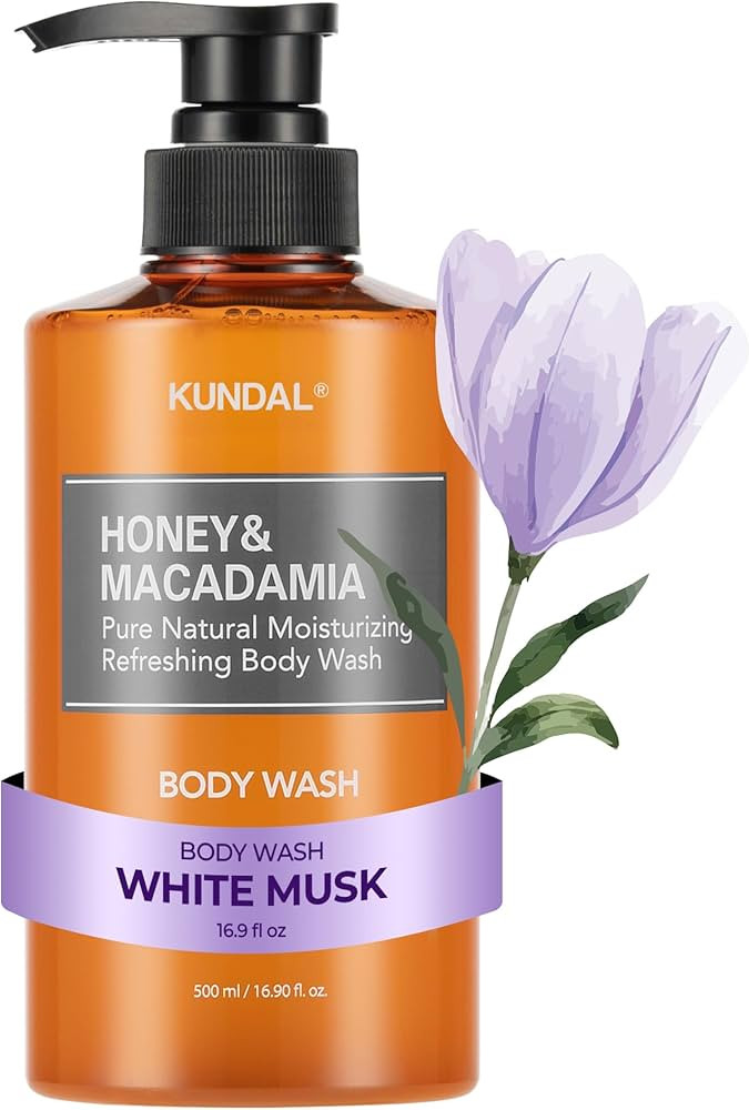 Гель для душа «Honey & Macadamia Pure Body Wash» | Kundal