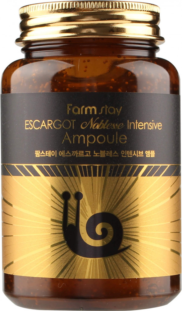 Сыворотка для лица ампульная «Королевская улитка» | Escargot Noblesse Intensive | FarmStay