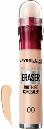 Мультифункциональный консилер «Instant Eraser», оттенок 00 Слоновая кость