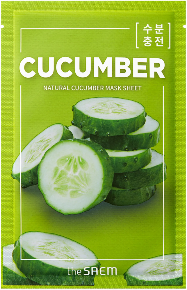 Маска на тканевой основе «Cucumber» | Natural | The Saem