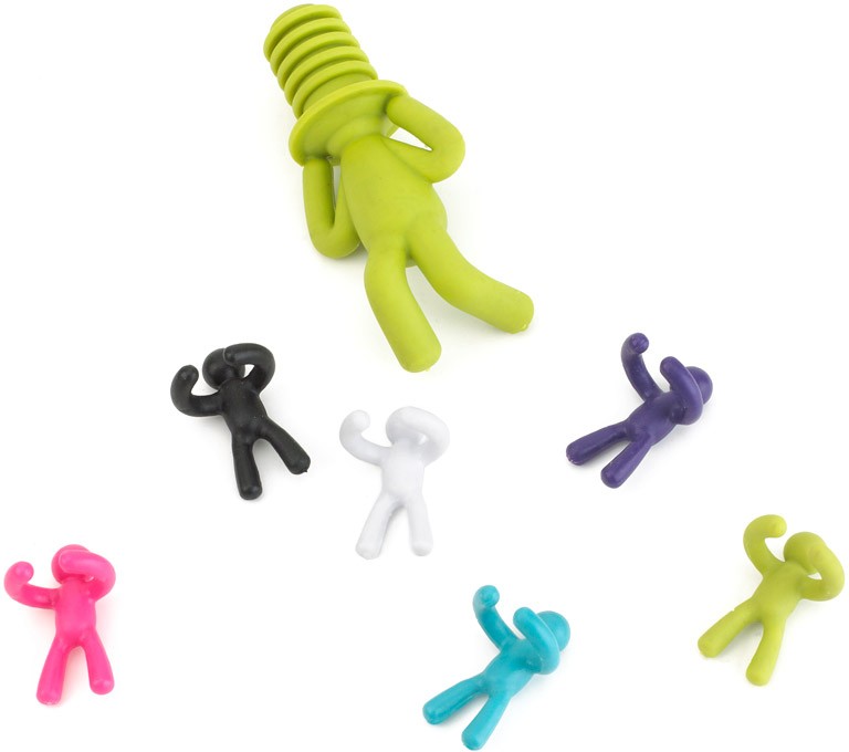 Пробка для бутылки и маркеры для бокалов «Drinking buddy» | Buddy | Umbra