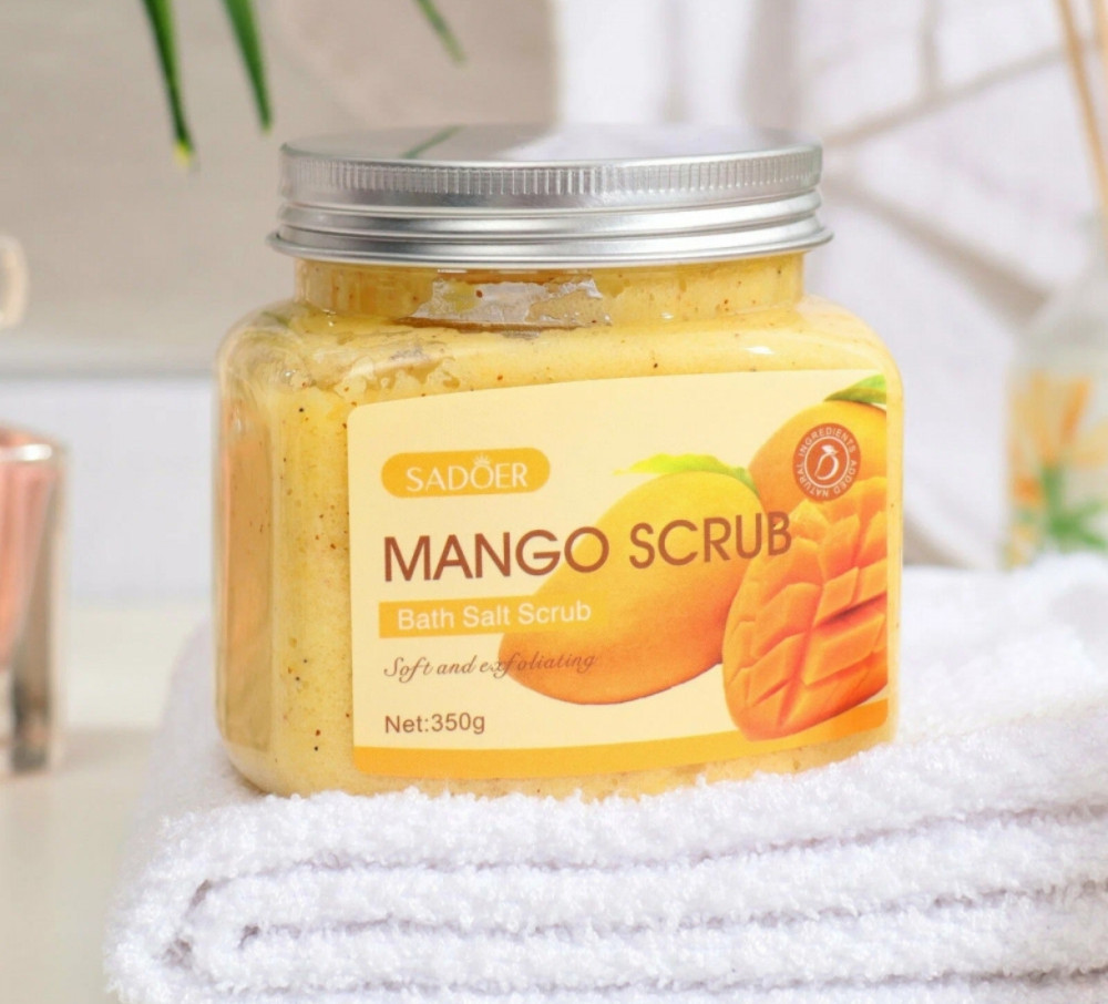 Скраб для тела с экстрактом манго «Bath Salt Scrub» | SADOER