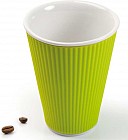 Чашка «Ondules» (300 мл), зеленая
