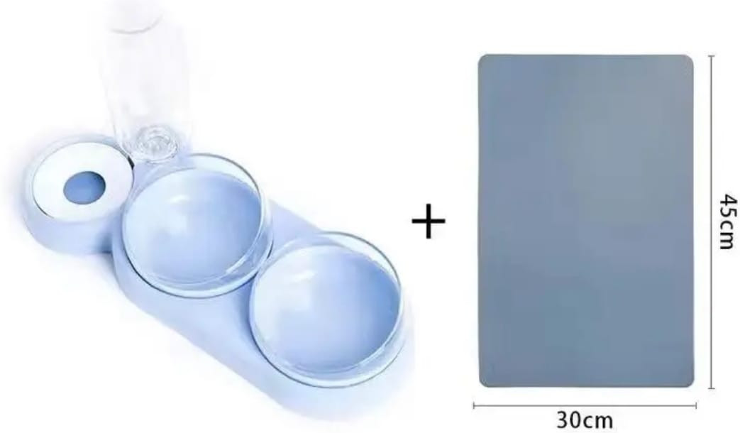 Набор мисок с автопоилкой для кошек и собак