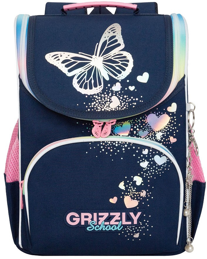 Рюкзак школьный с мешком для обуви | RAm | Grizzly