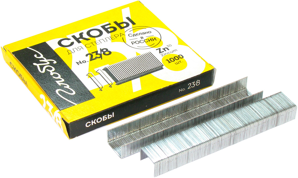 Скобы для степлера №23/8 | Globus