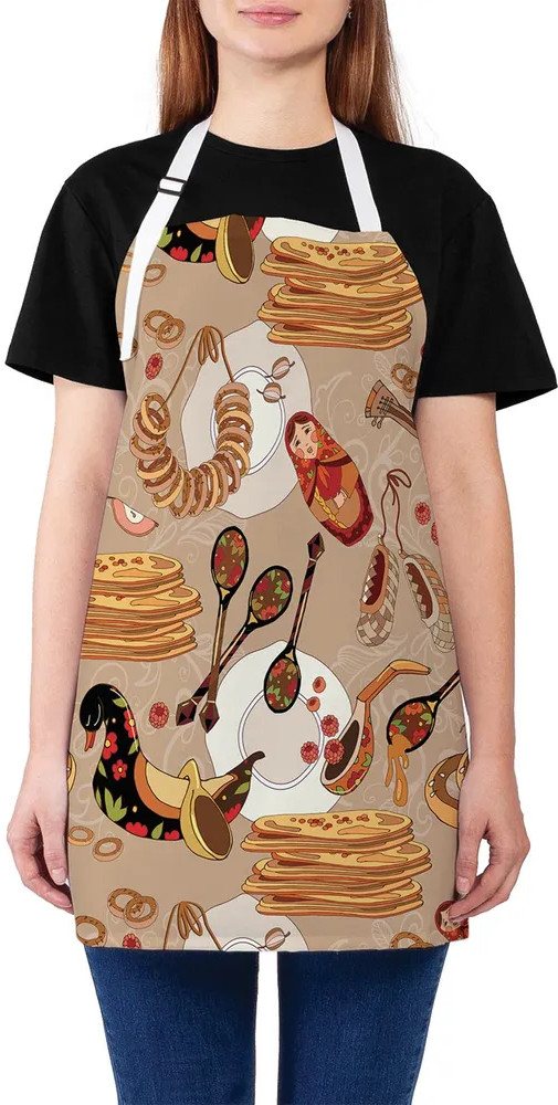 Фартук кухонный «Праздник масленицы» | Праздник масленицы | JoyArty