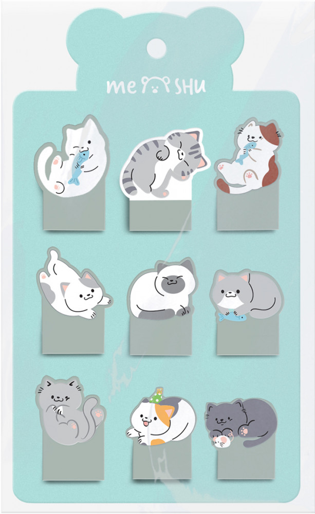 Набор флажков-закладок «Sweety kitty» | Meshu