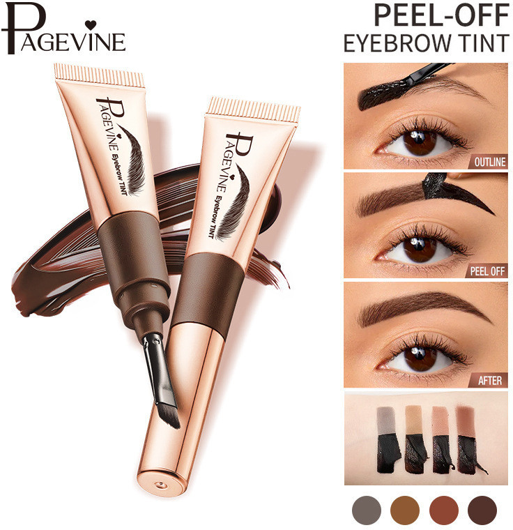 Тинт-гель для бровей с эффектом татуажа водостойкий, оттенок 04 Espresso | Page Vine