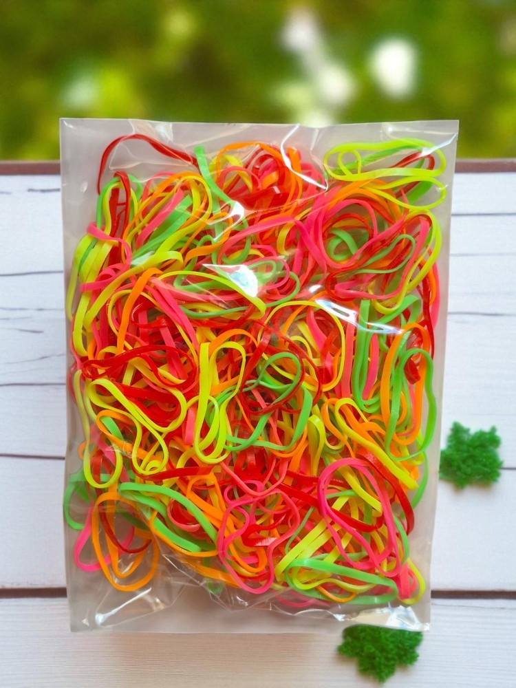 Набор силиконовых резинок для волос