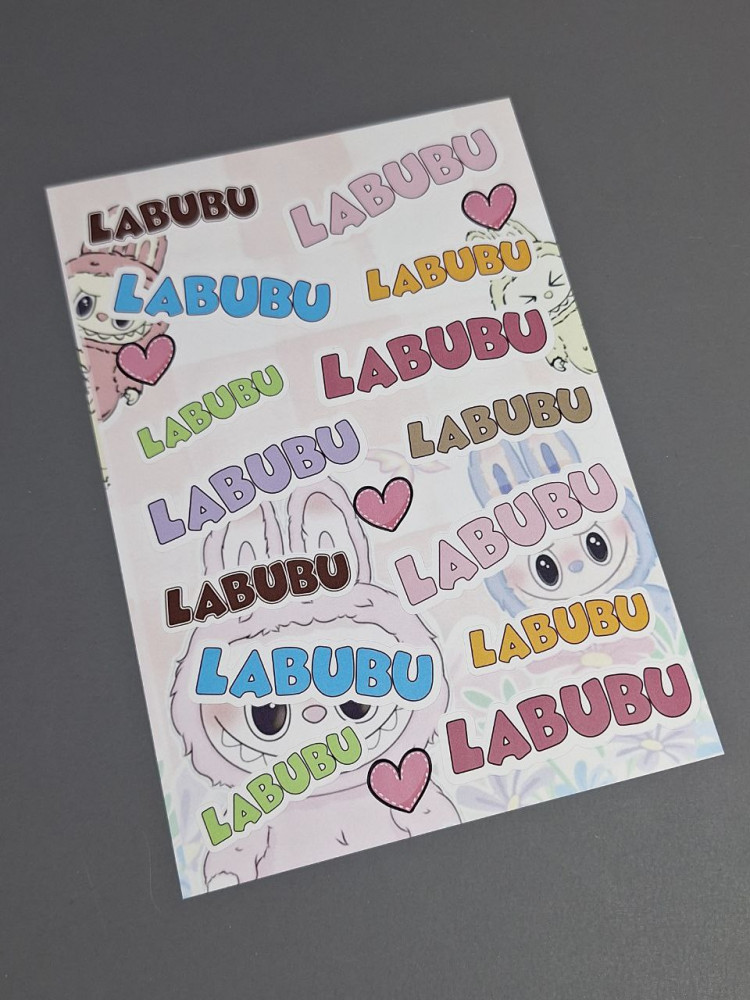 Стикерпак «Labubu» | Box.kz