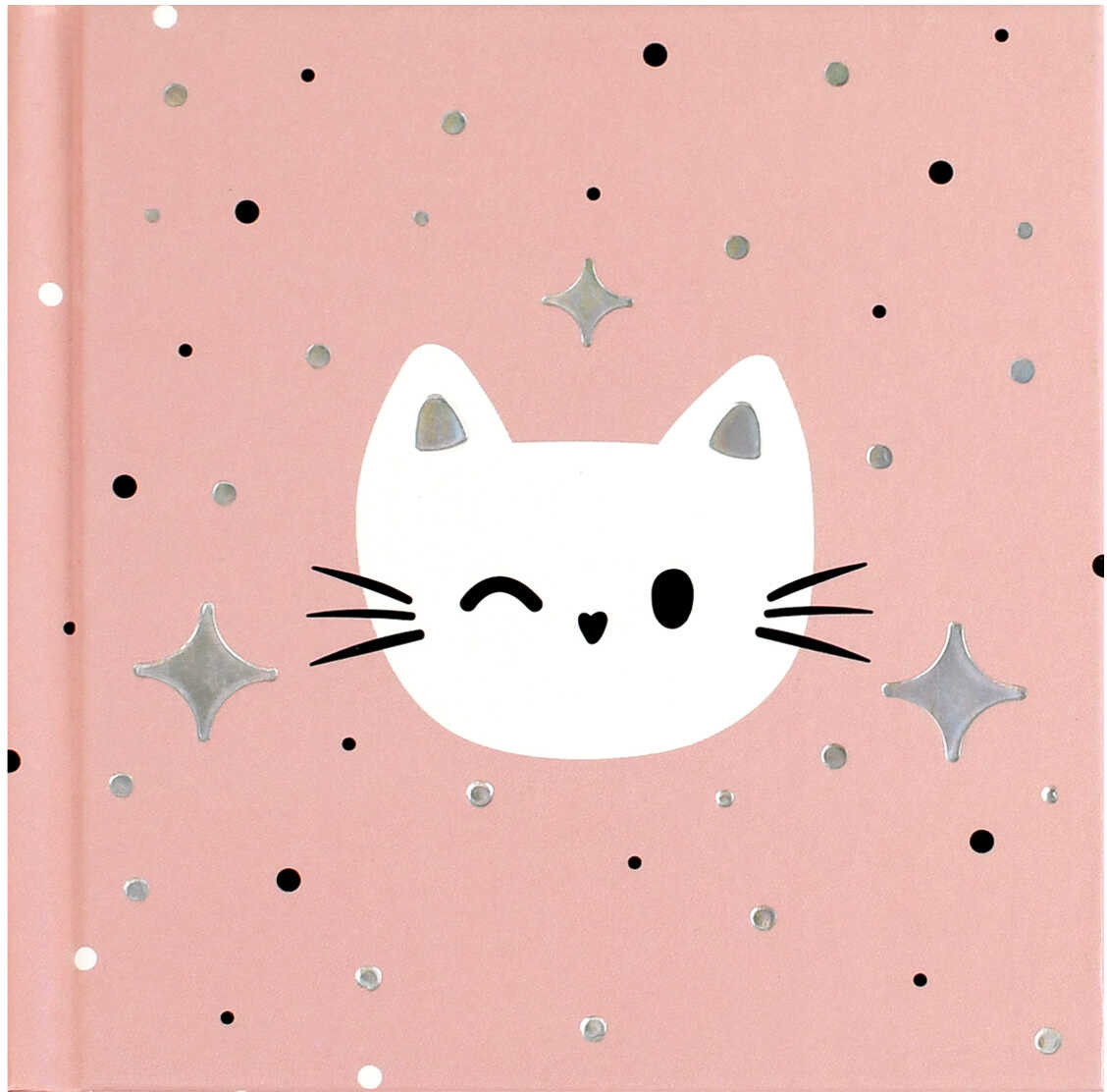 Блокнот «Кот и звезды» | Розовые коты | Феникс +
