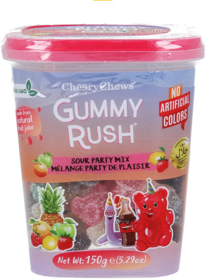 Мармелад жевательный «Sour Party Mix» | Gummy Rush