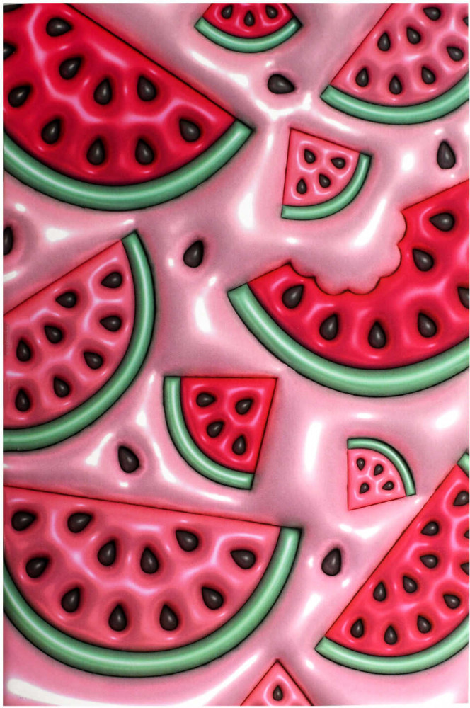 Тетрадь «3D-арбузы» | Феникс +