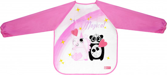 Фартук для уроков труда и рисования «Панда и единорог»