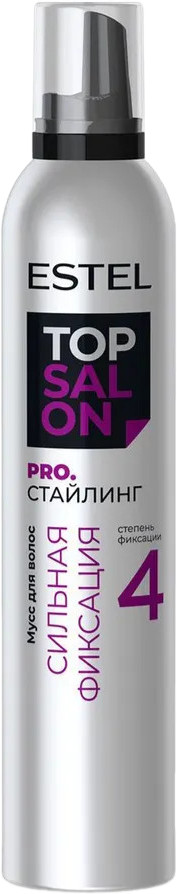 Мусс для укладки волос «Сильная фиксация» | Top Salon Pro.Стайлинг | Estel