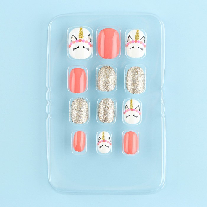 Ногти накладные детские «Сияй ярче звёзд» | Выбражулька