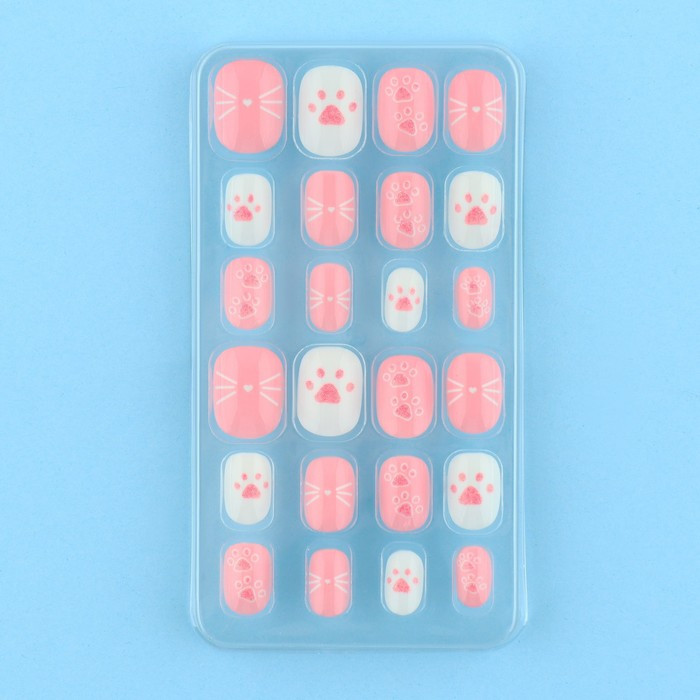 Ногти накладные детские «Кисуля» | Выбражулька