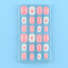 белый/розовый