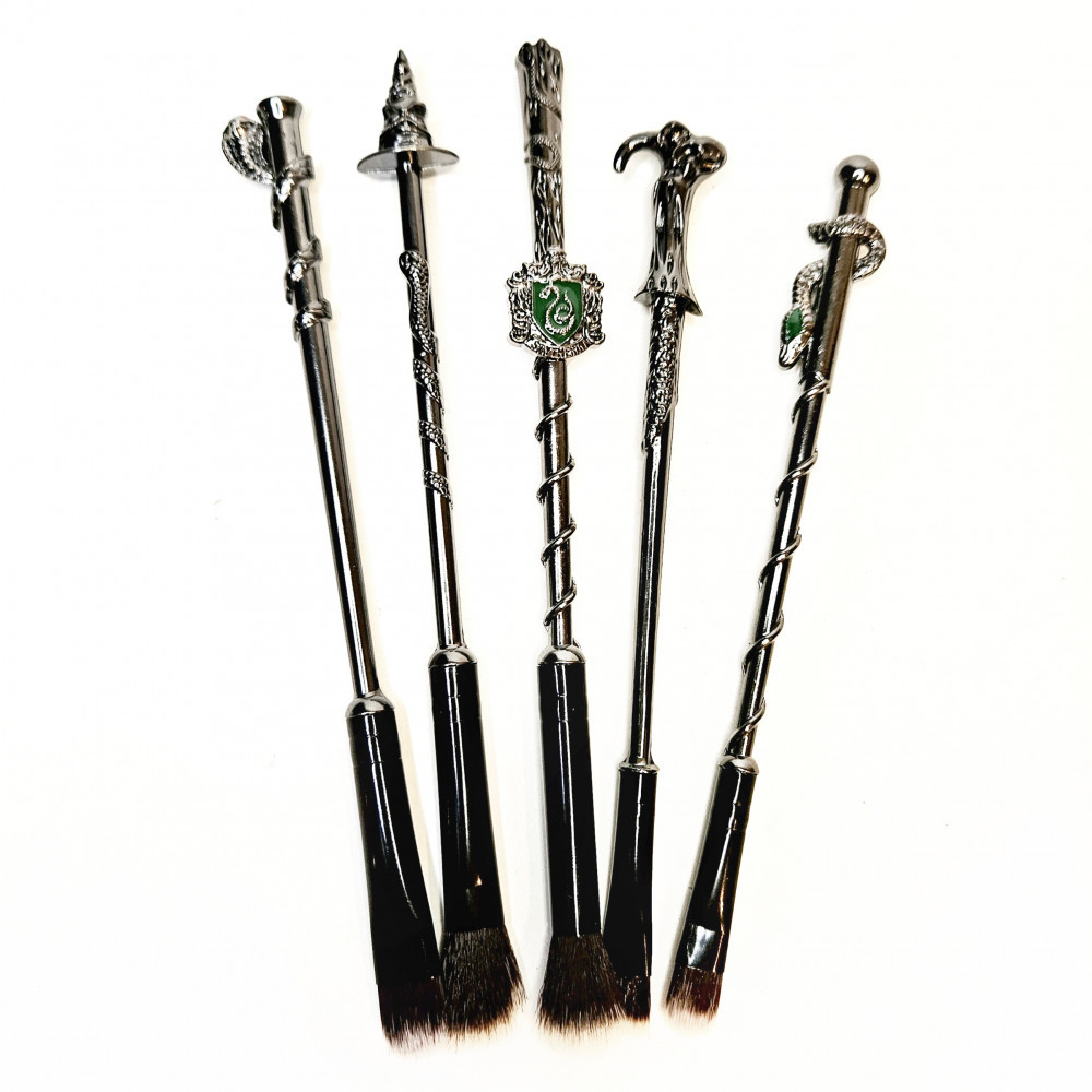 Набор кистей для макияжа в чехле «Слизерин» | Carrero Kids