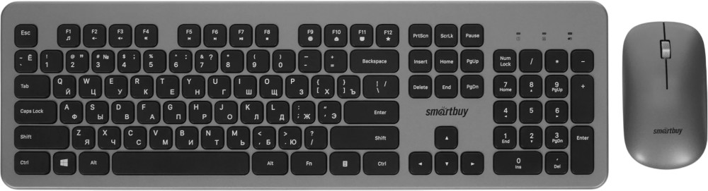 Беспроводной комплект: клавиатура и мышь SBC-233375AG-GK | Smartbuy