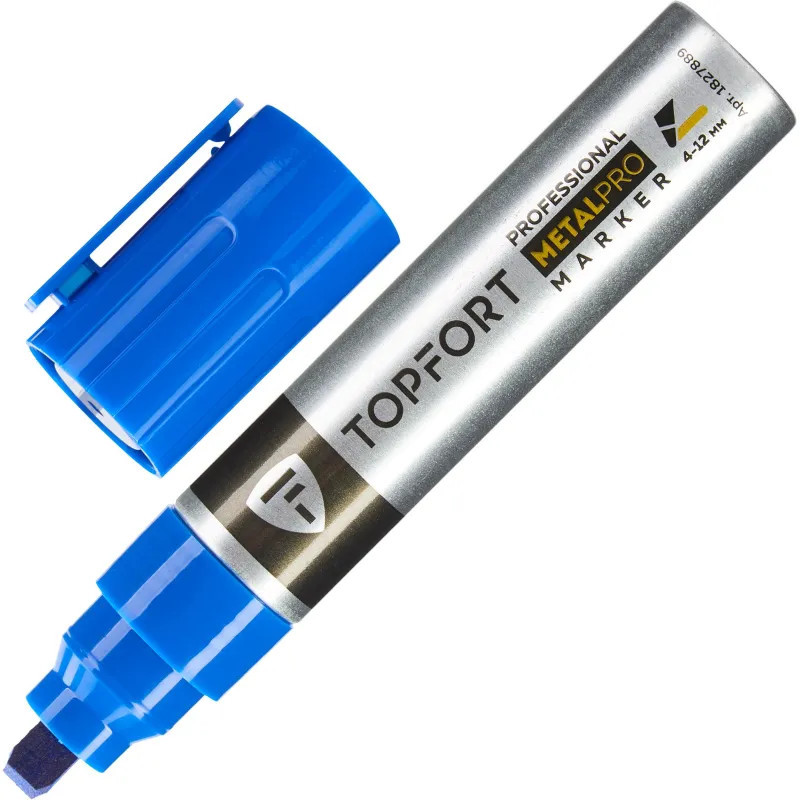 Маркер для металла «MetalPro», цвет синий | MetalPro | Topfort