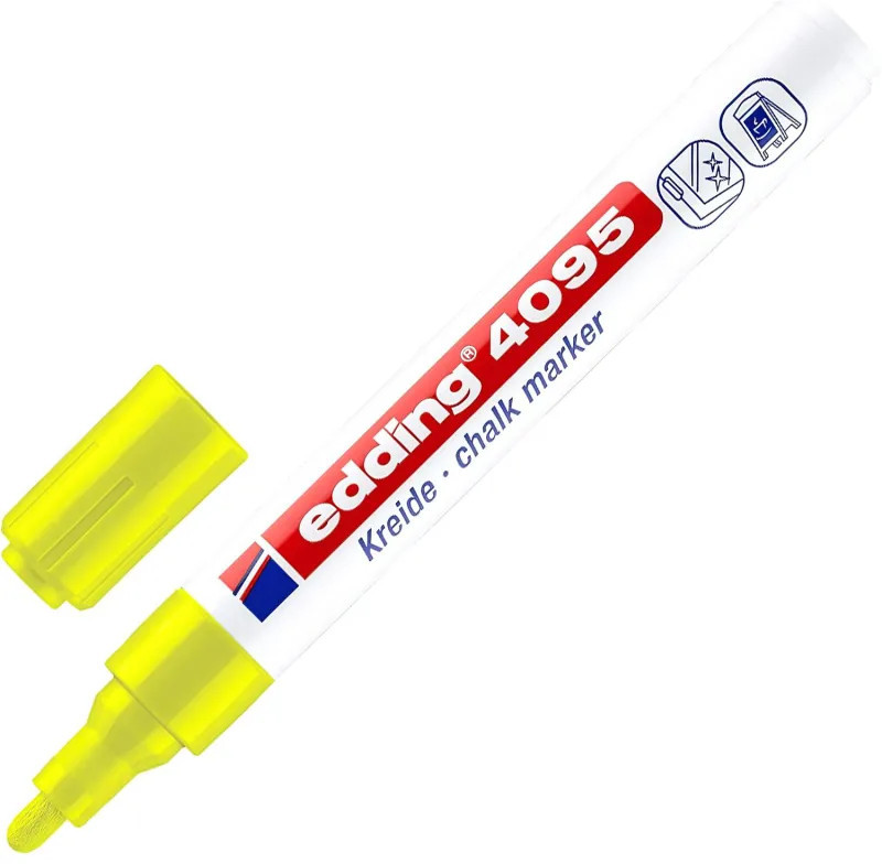 Маркер меловой «Chalk marker», цвет Жёлтый | Edding