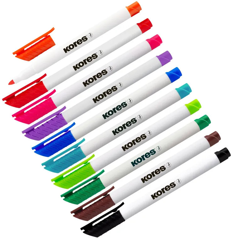 Набор маркеров для белых досок | Kores