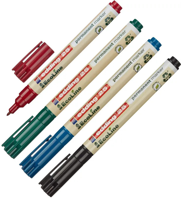 Набор маркеров перманентных «EcoLine» | Edding