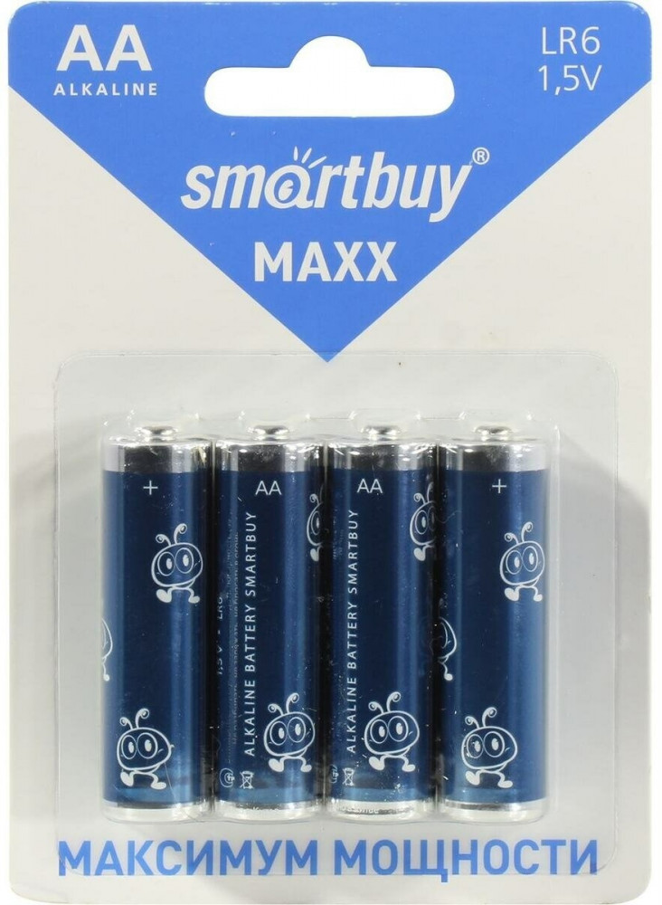 Набор батареек алкаиновых SBBM-2A04B | Smartbuy