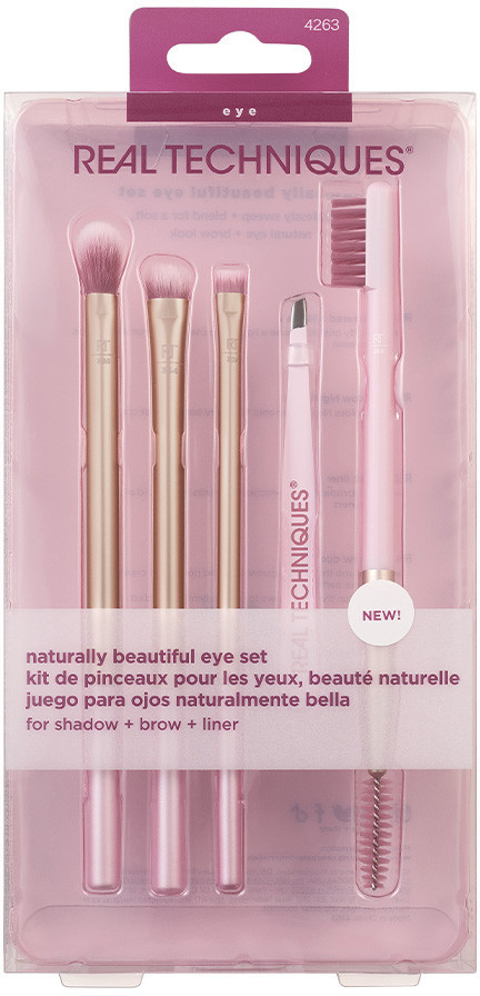 Набор кистей для макияжа глаз и бровей «Naturally Beautiful Eye Set» | Real Techniques
