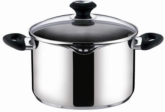 Кастрюля высокая с носиком и крышкой (2,5 л)