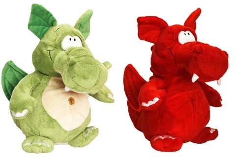 Драконы красный и зеленый | Keel Toys